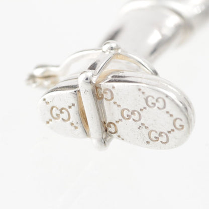 Gucci Boots Motif Chain Necklace 925 Sterling Silver — view 8
