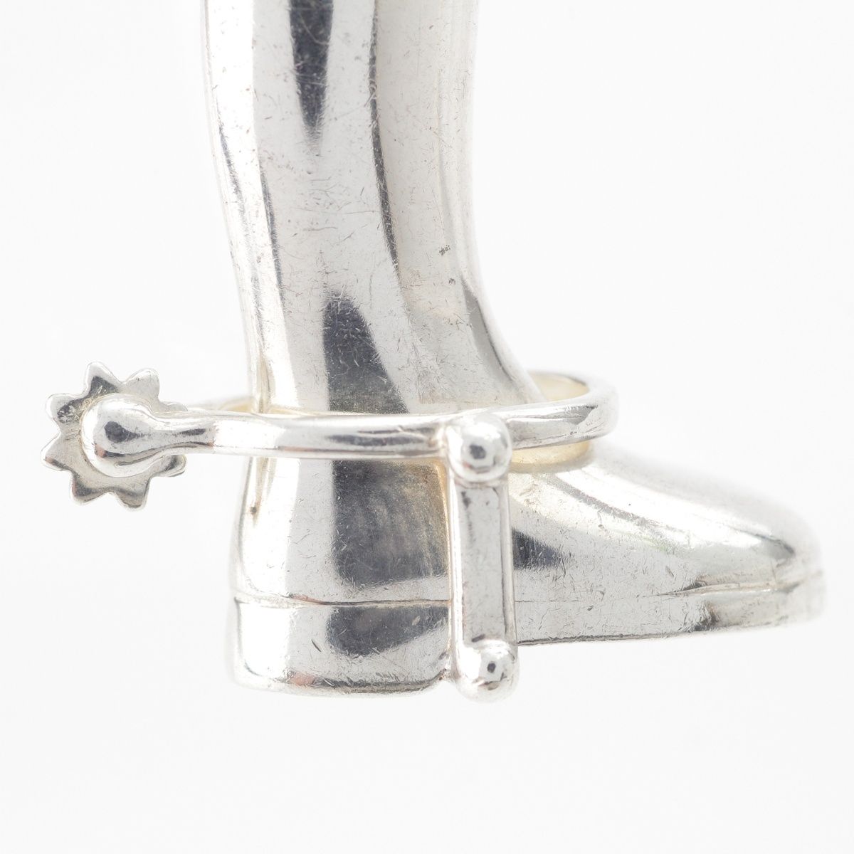 Gucci Boots Motif Chain Necklace 925 Sterling Silver — view 6