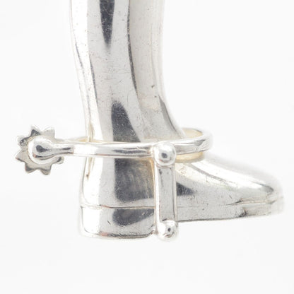 Gucci Boots Motif Chain Necklace 925 Sterling Silver — view 6