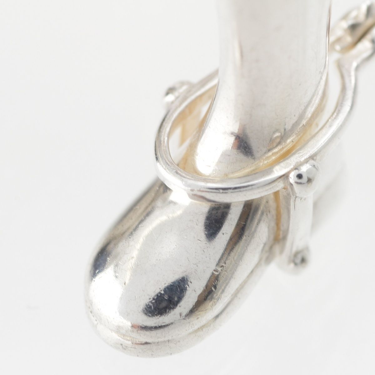 Gucci Boots Motif Chain Necklace 925 Sterling Silver — view 7