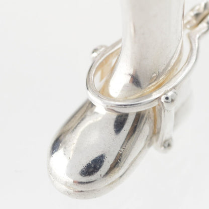Gucci Boots Motif Chain Necklace 925 Sterling Silver — view 7