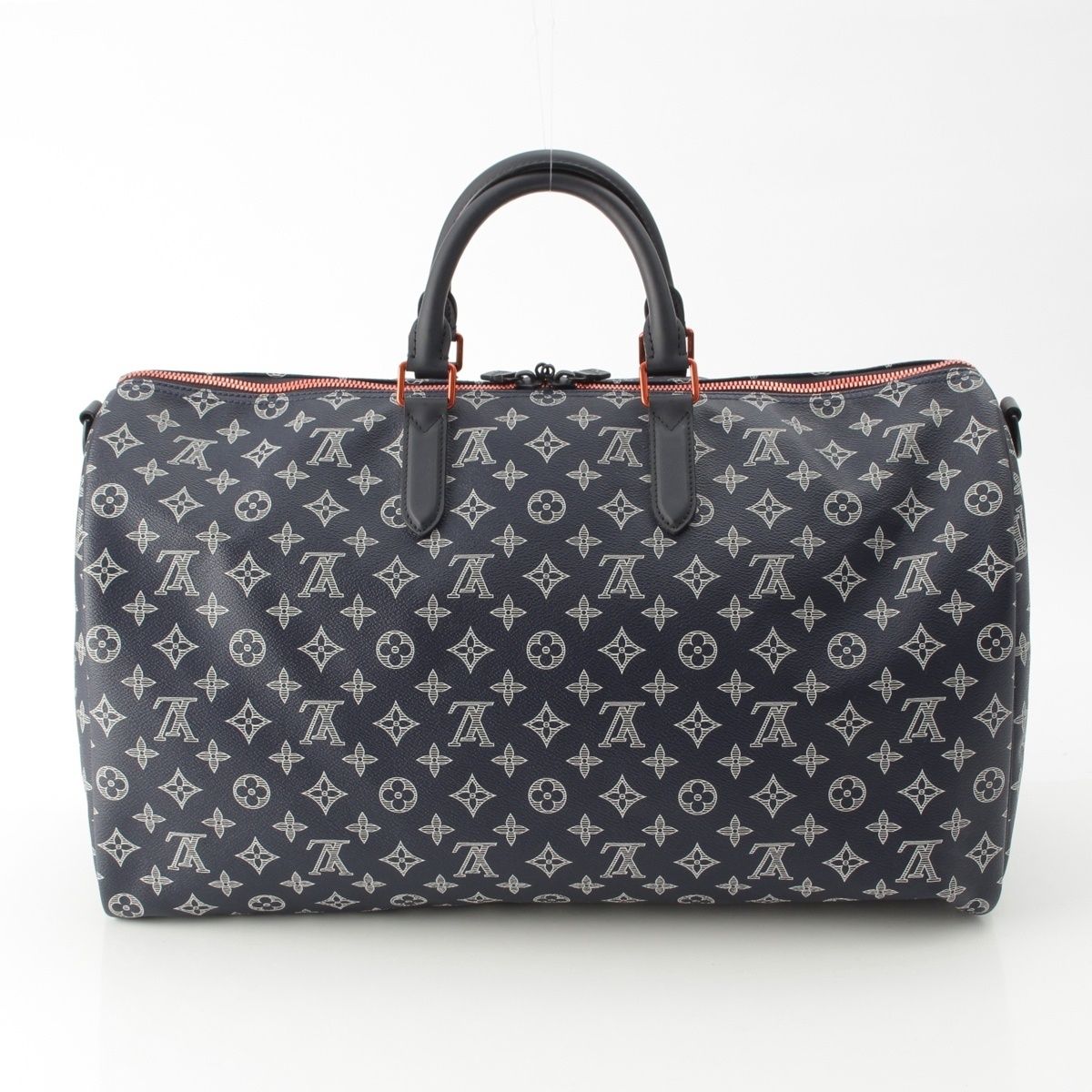Louis Vuitton Keepall Bandouliere 50 Monogram Ink Upside Down Jacket Boston — view 3