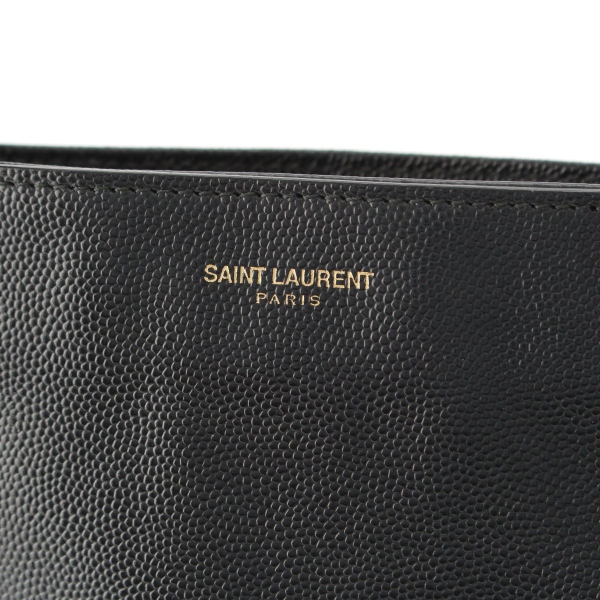 Saint Laurent Crossbody Leather Shoulder Bag Black — view 8