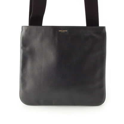 Saint Laurent Crossbody Leather Shoulder Bag Black