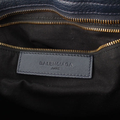 Balenciaga the City Leather 2-Way Shoulder Handbag Blue — view 7