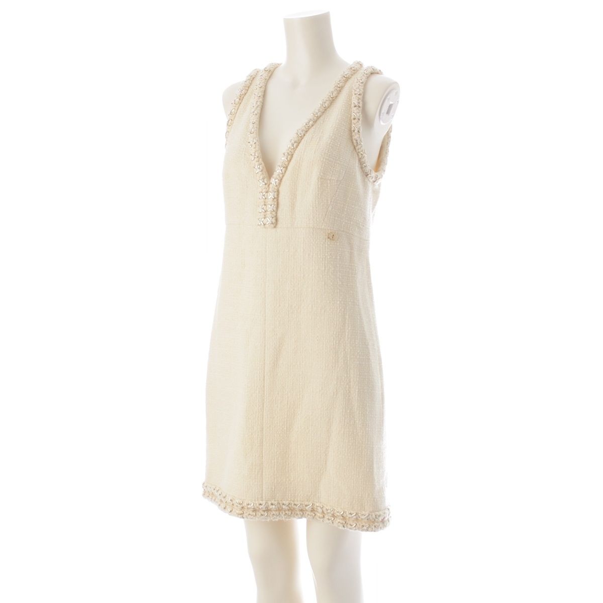 Chanel Metiers D'art Collection Wool Silk Ensemble Lion Button Star Demo Chief — view 5