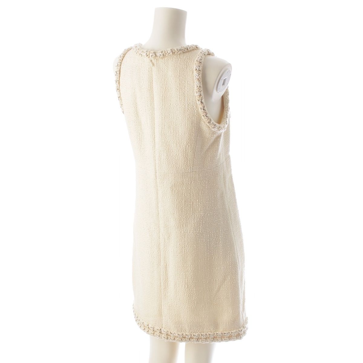 Chanel Metiers D'art Collection Wool Silk Ensemble Lion Button Star Demo Chief — view 6