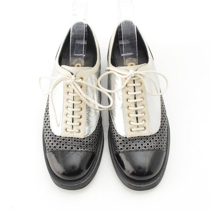 Chanel Leather Perforated Oxford — view 2