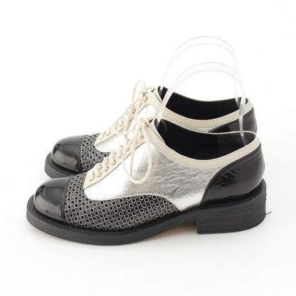 Chanel Leather Perforated Oxford — view 3