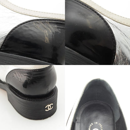Chanel Leather Perforated Oxford — view 9