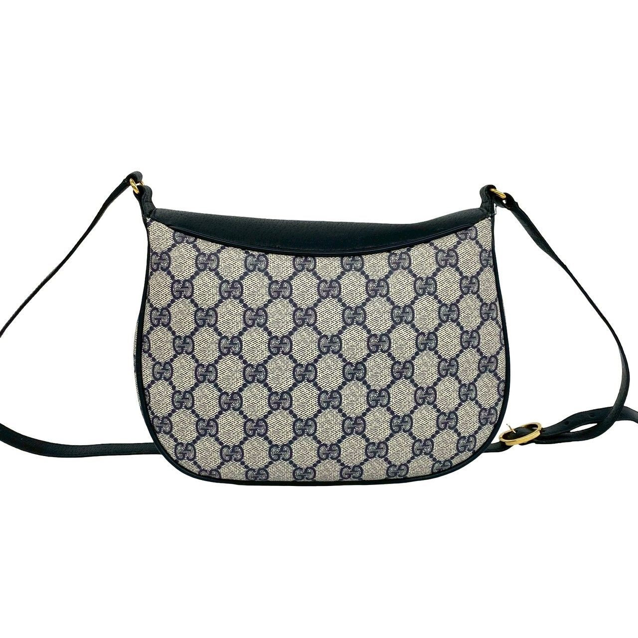 Gucci Vintage Sherry Line GG Logo Pattern Leather Mini Shoulder Bag Pochette — view 3