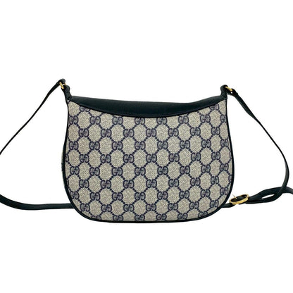 Gucci Vintage Sherry Line GG Logo Pattern Leather Mini Shoulder Bag Pochette — view 3