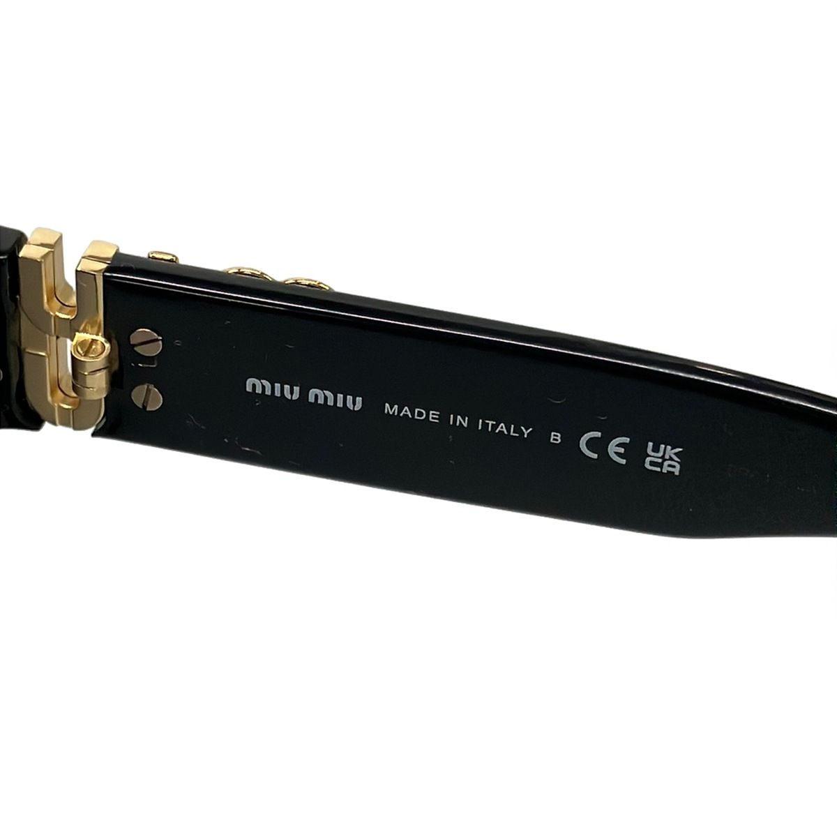 Miu Miu Sunglasses Black Eyewear — view 4