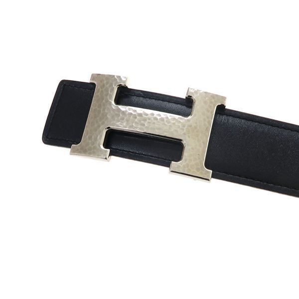 Hermes Constance Belt Black — view 4