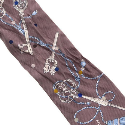 Hermes Twilly Scarf Purple — view 7