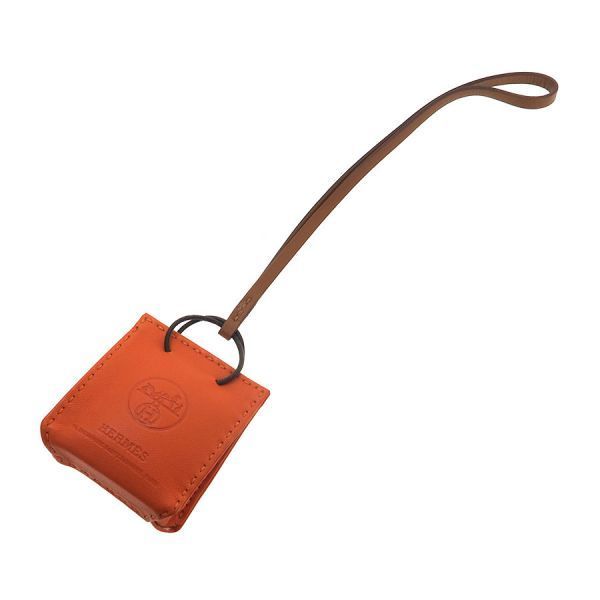 Hermes Sac Orange Bag Charm