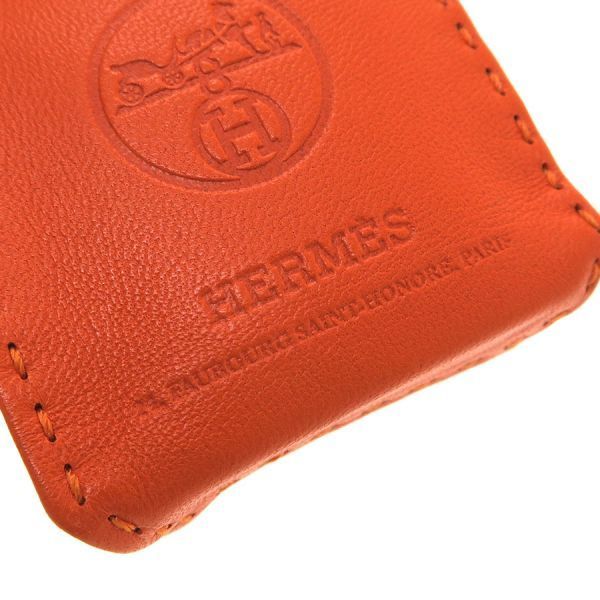 Hermes Sac Orange Bag Charm — view 8