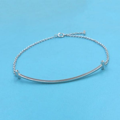Tiffany & Co T Smile Bracelet Small