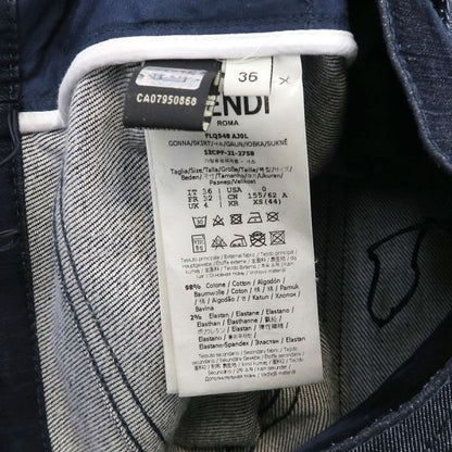 Fendi Skirt Navy — view 9