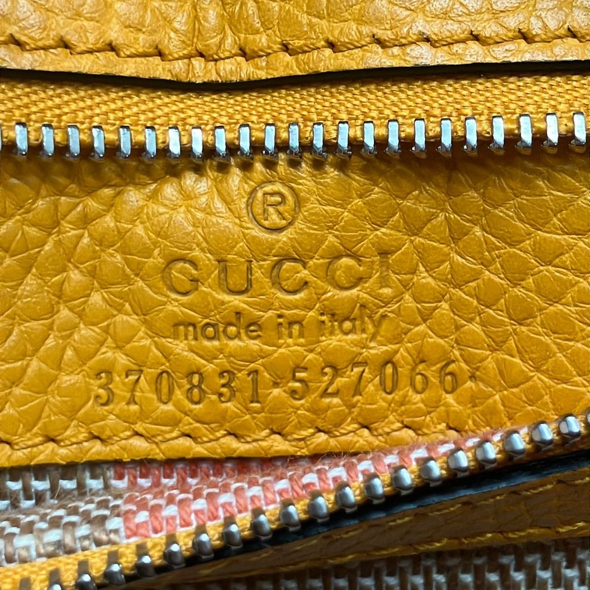Gucci Handbag Bamboo Daily Orange Leather — view 9