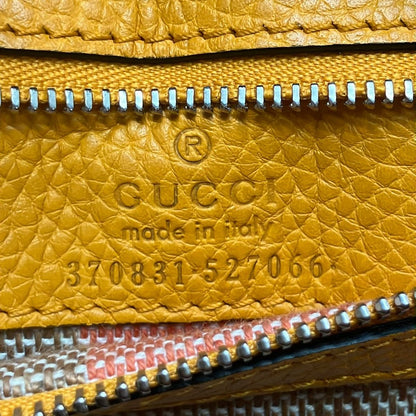 Gucci Handbag Bamboo Daily Orange Leather — view 9