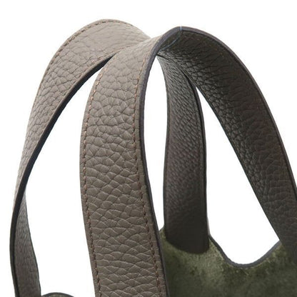Hermes Picotin Lock Handbag Gray — view 4