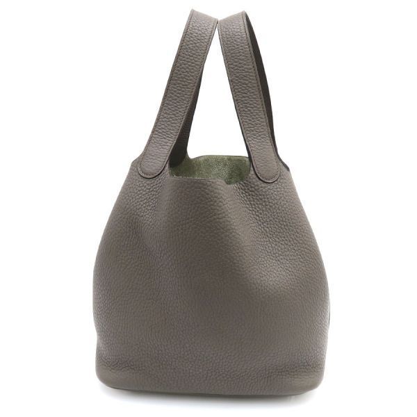 Hermes Picotin Lock Handbag Gray — view 2