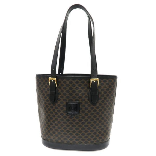 Celine Macadam Tote Brown