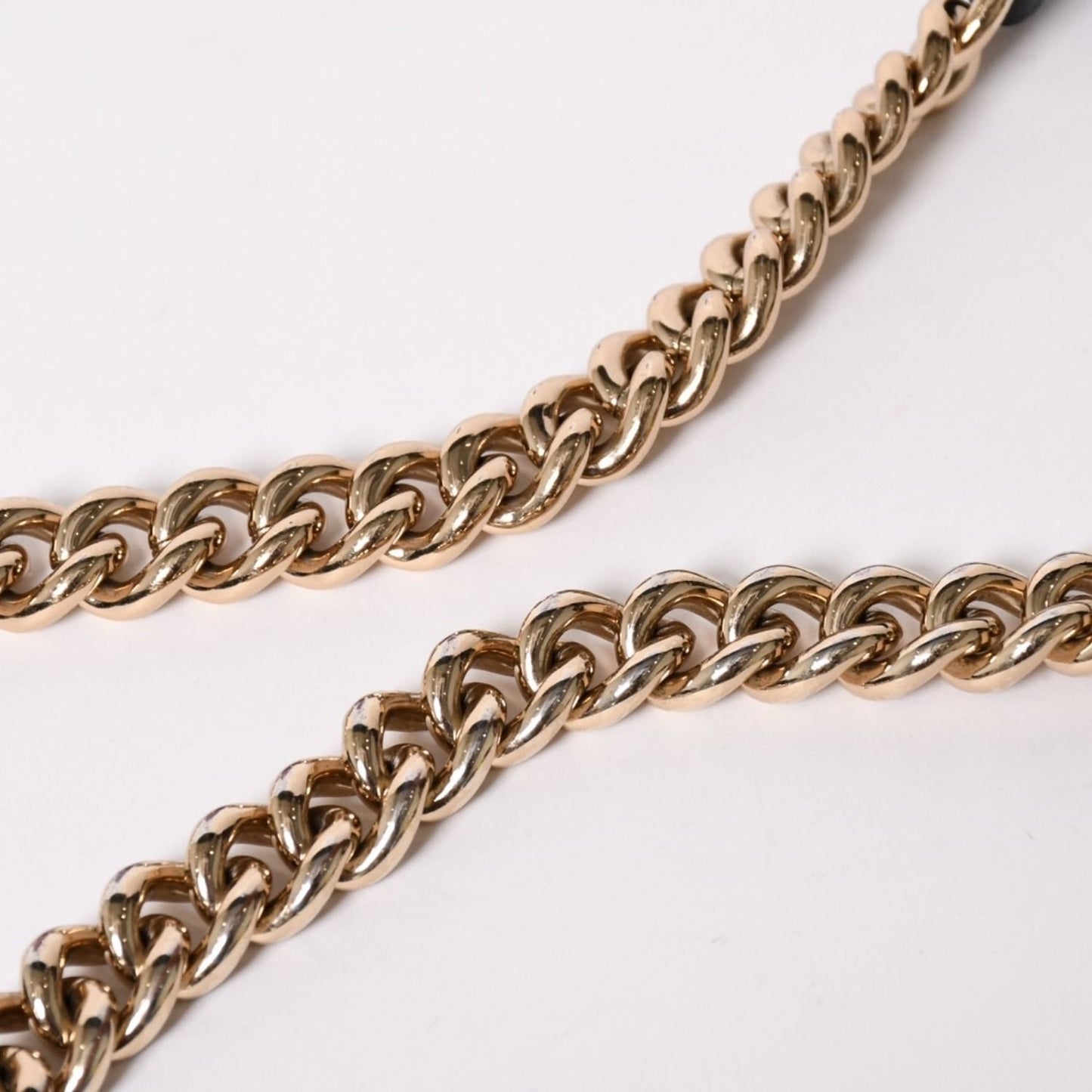 Chanel Boy Chain Shoulder Bag V-shaped Stitch Chevron Caviar Leather Black Gold — view 8