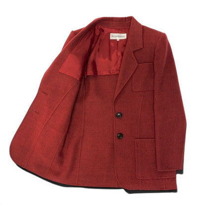 Saint Laurent Tailored Jacket Wool 34 — view 4