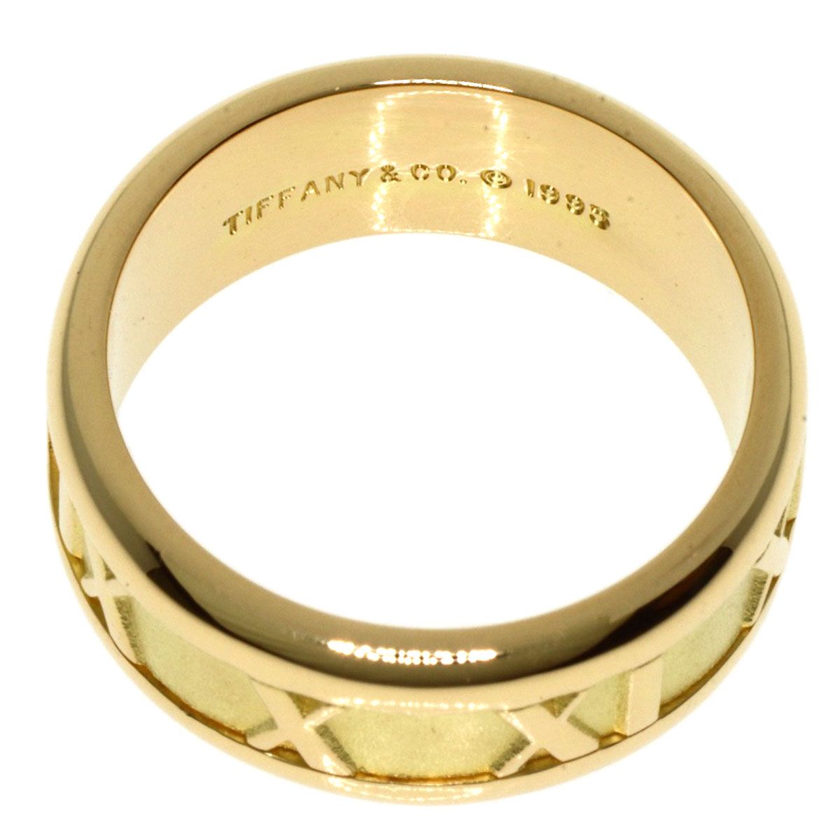 Tiffany & Co Atlas Ring 18k Yellow Gold — view 4