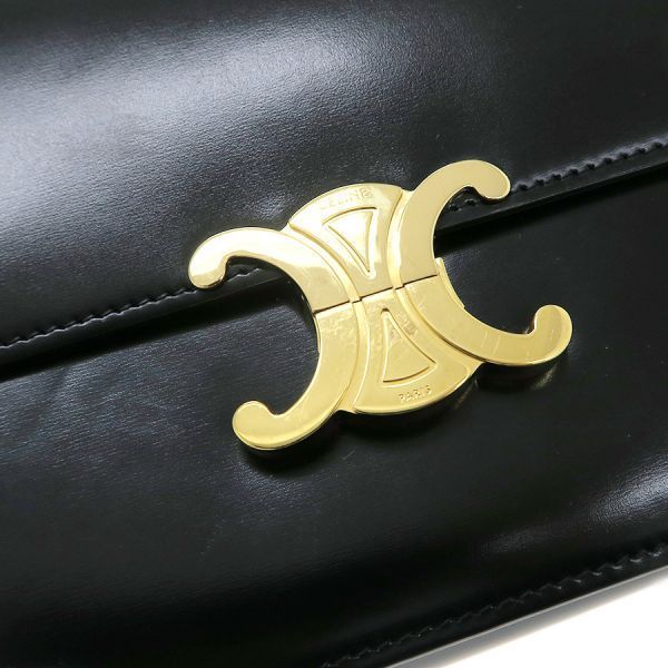Celine Classic Triomphe Bag Shiny Calfskin — view 6