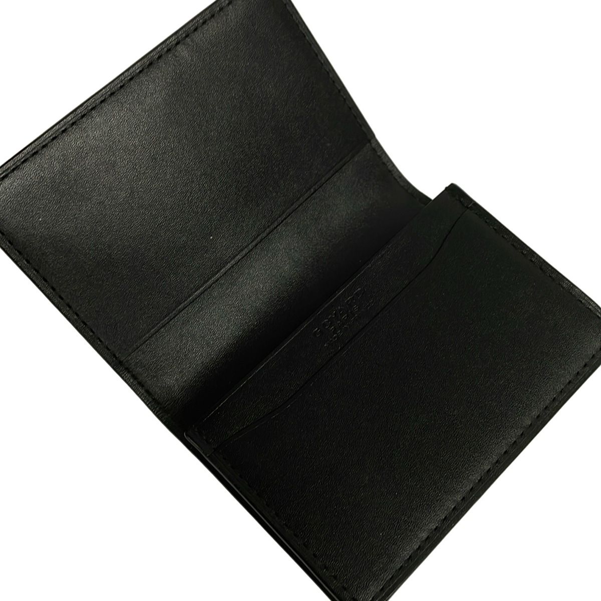 Goyard Business Card Holder Black White Brown — view 3