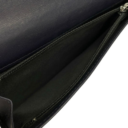 Chanel Wallet Purple Leather — view 5
