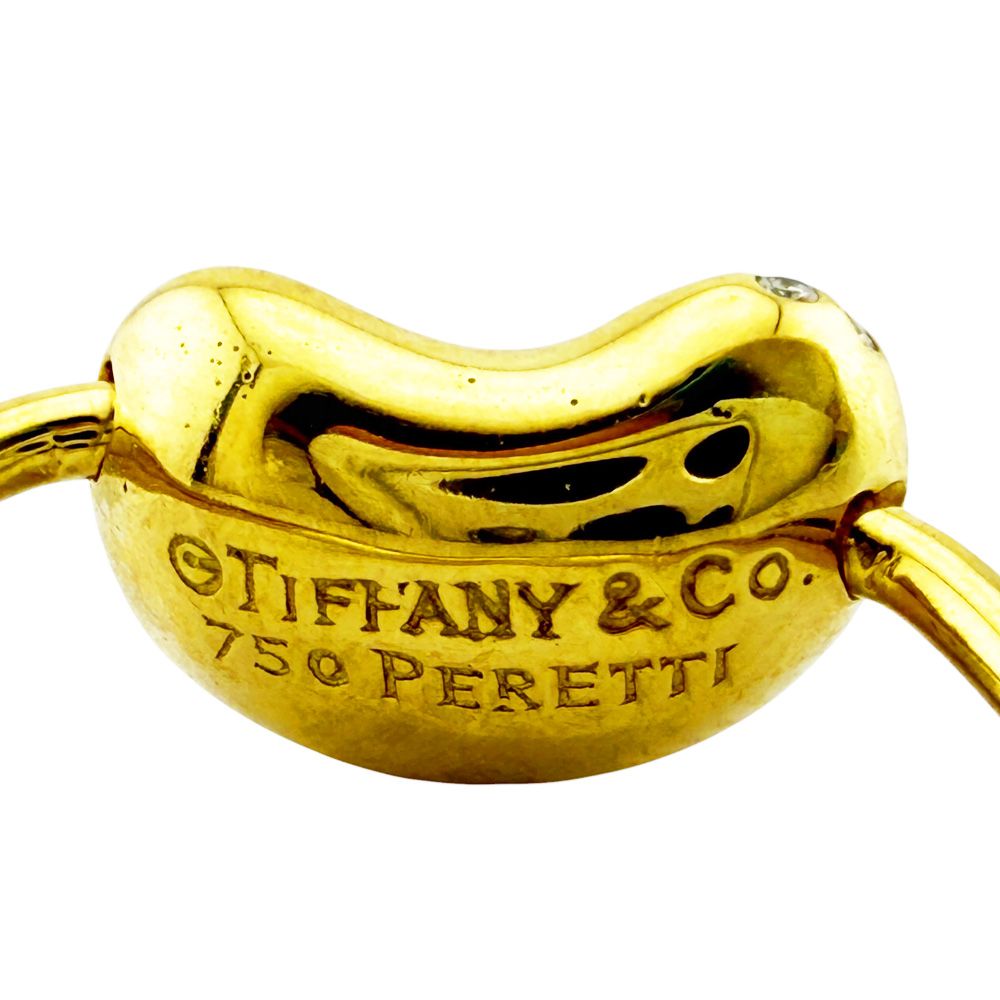 Tiffany & Co Bean Pave Ring 18k Diamond — view 7