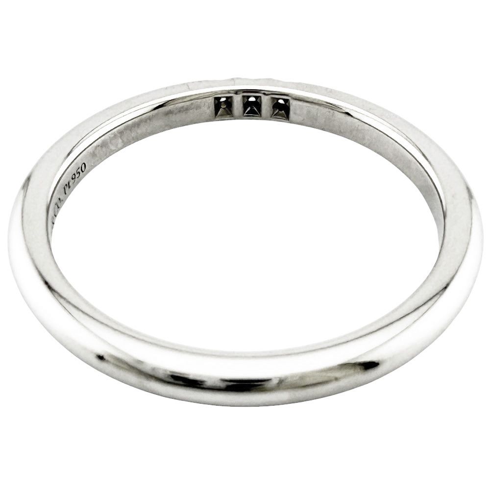 Tiffany & Co Forever Wedding Ring Platinum Diamond — view 5
