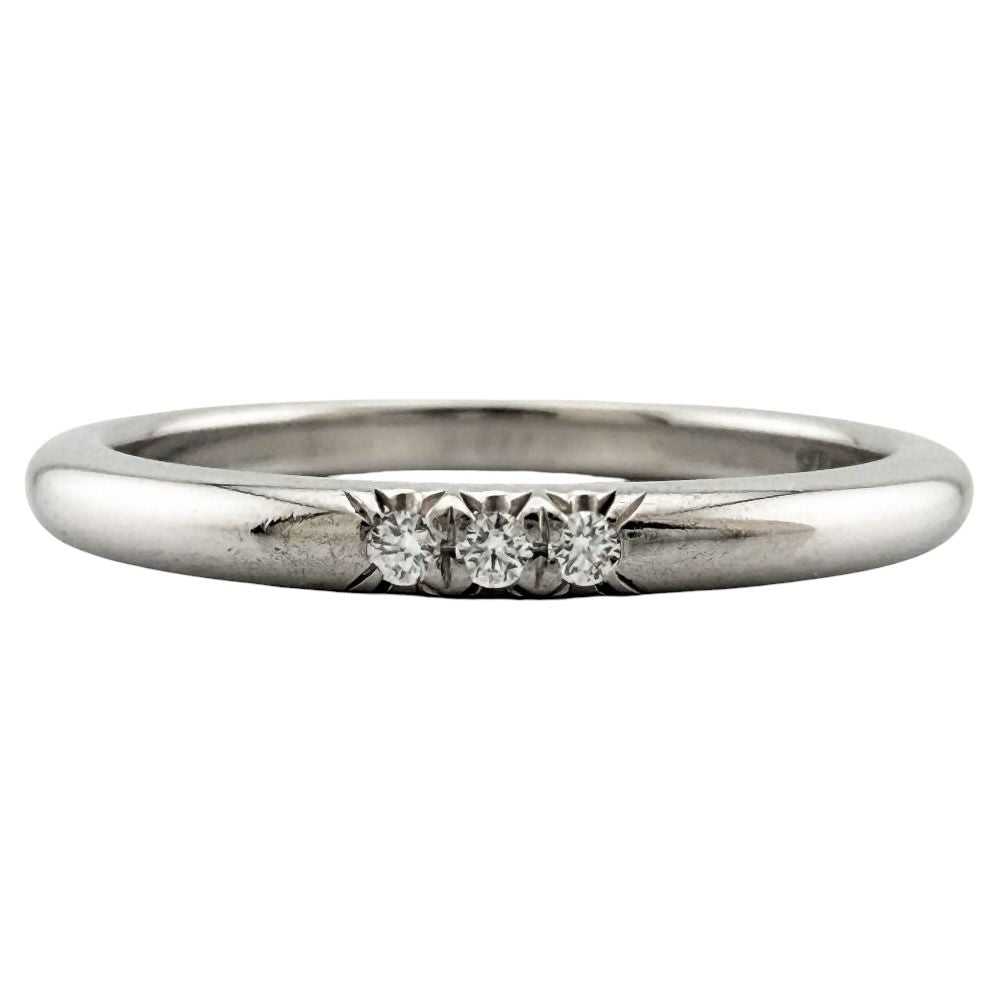 Tiffany & Co Forever Wedding Ring Platinum Diamond — view 3