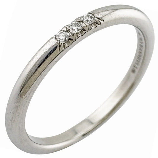 Tiffany & Co Forever Wedding Ring Platinum Diamond