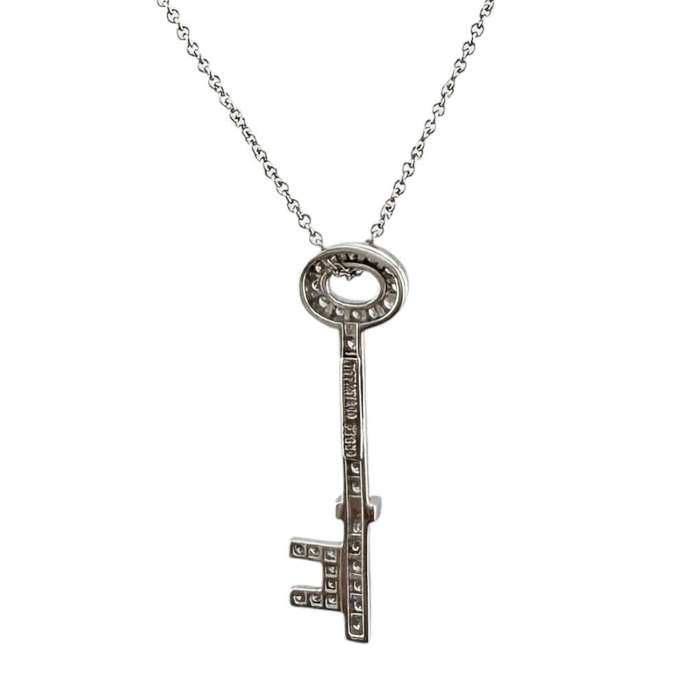 Tiffany & Co Ovalki Necklace Platinum Diamond — view 3