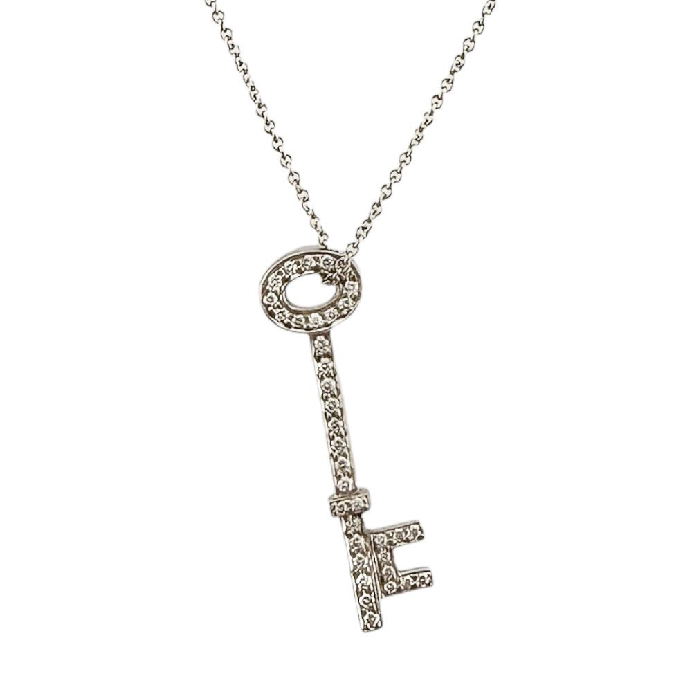 Tiffany & Co Ovalki Necklace Platinum Diamond