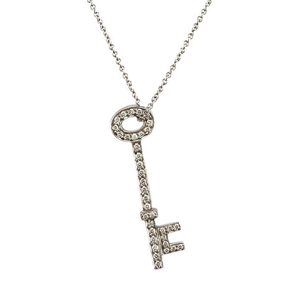 Tiffany & Co Ovalki Necklace Platinum Diamond
