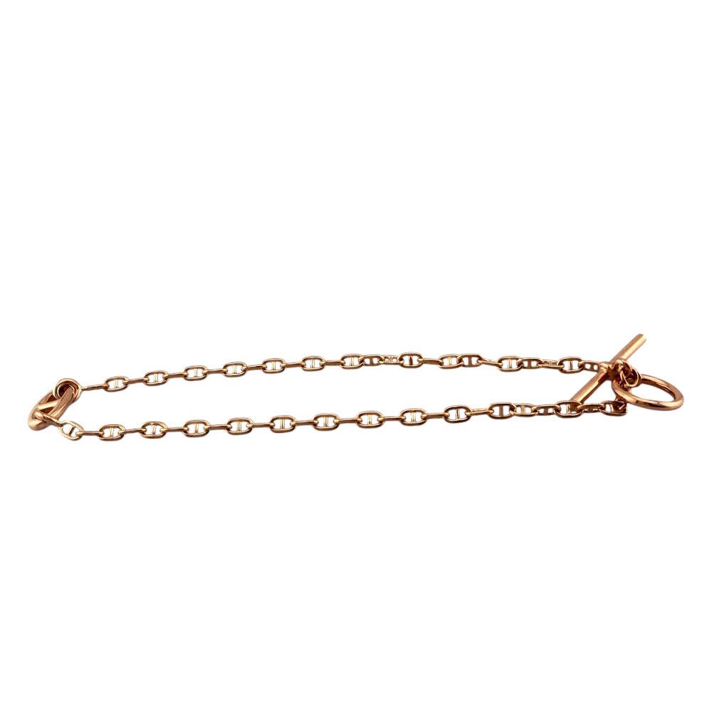 Hermes Chaine D'ancre Bracelet 18k Gold — view 3