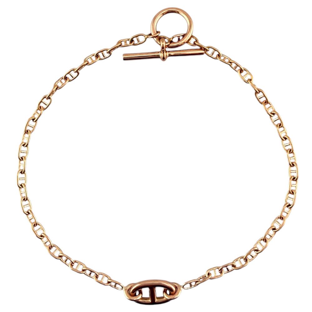Hermes Chaine D'ancre Bracelet 18k Gold