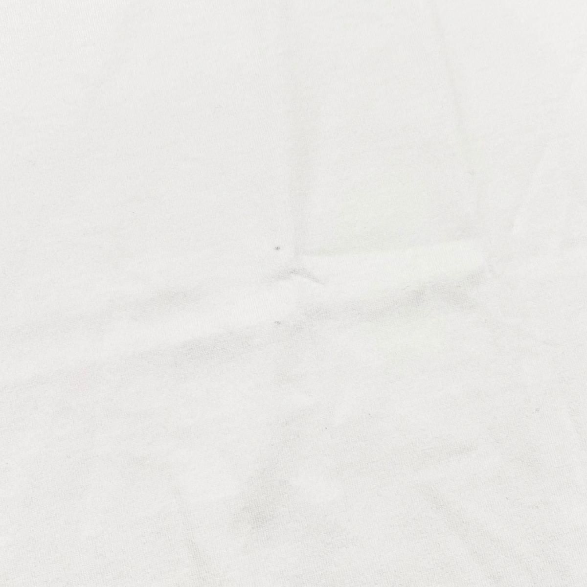 Louis Vuitton Short Sleeve T-Shirt LV Embossed Logo Crew Neck Dt3 S Cotton White — view 7