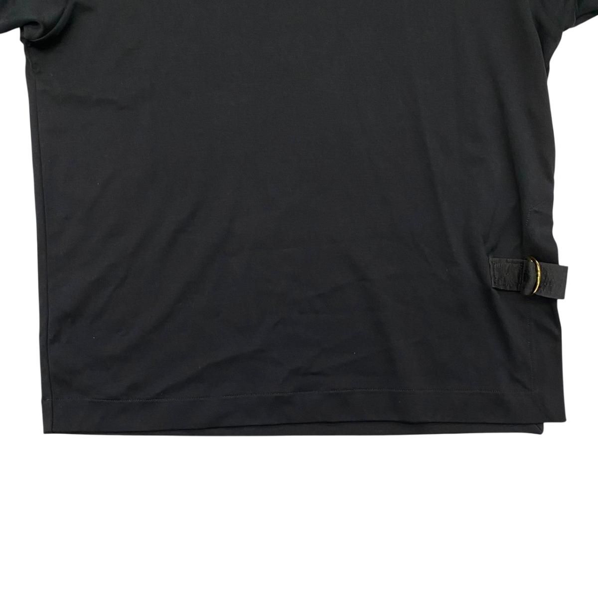 Louis Vuitton Short Sleeve T-Shirt Side Strap Jg2 L Cotton Monogram Flower — view 4