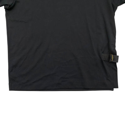 Louis Vuitton Short Sleeve T-Shirt Side Strap Jg2 L Cotton Monogram Flower — view 4
