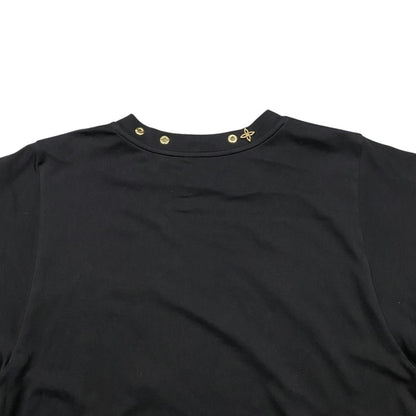 Louis Vuitton Short Sleeve T-Shirt Side Strap Jg2 L Cotton Monogram Flower — view 5