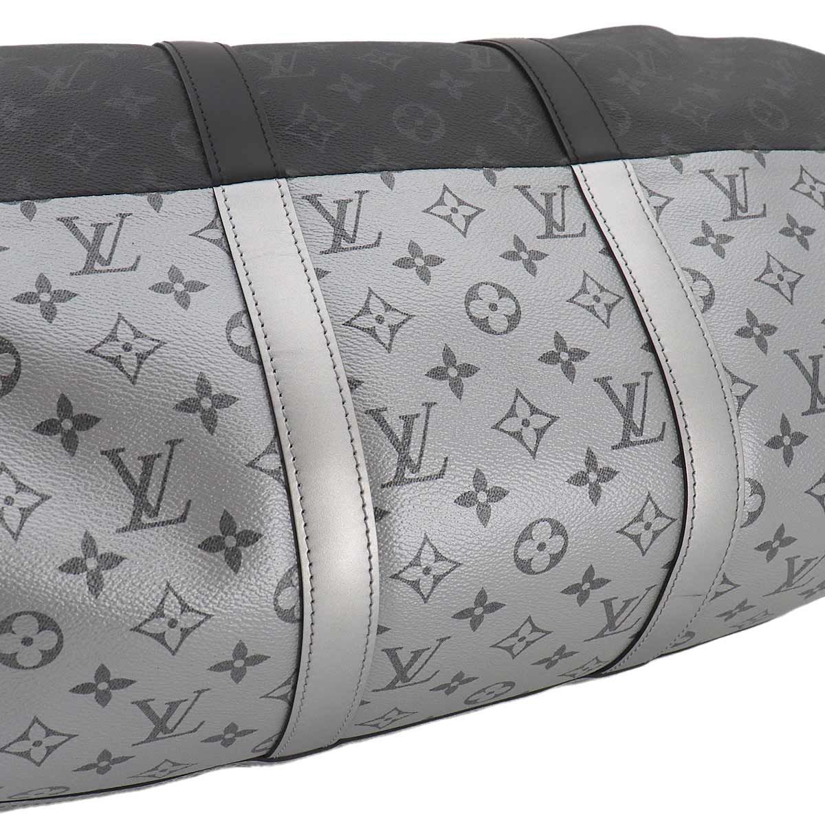 Louis Vuitton Monogram Eclipse Split Keepall Bandouliere 50 2-Way — view 8