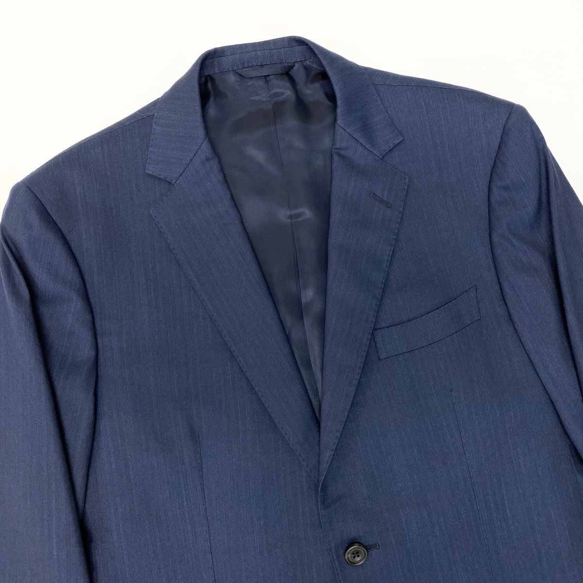 Loro Piana Azabu Tailor Terra Fabric Set Customized Items Single XL Navy — view 3