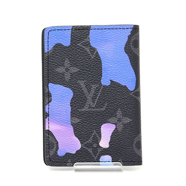 Louis Vuitton Card Case Organizer de Poche Room with a View Blue — view 3